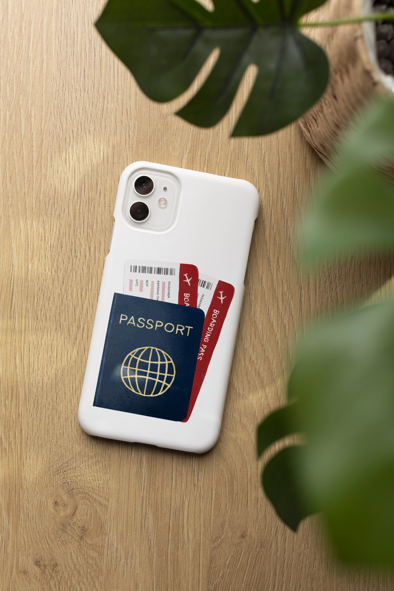 passport and boarding pass